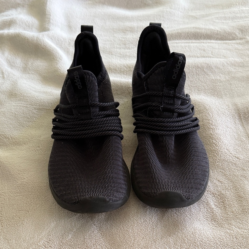 Adidas Men's Charcoal Black Sneakers